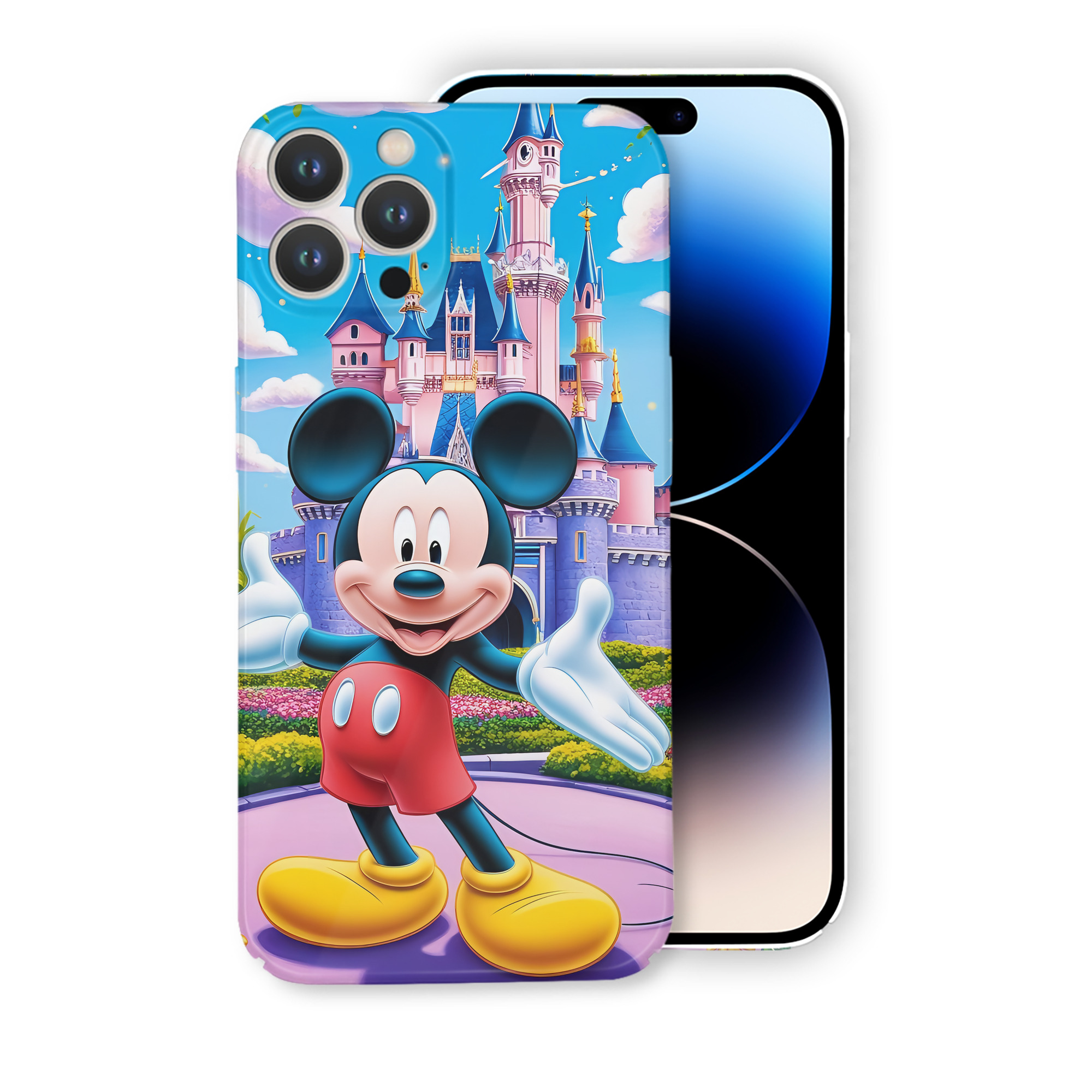 （画像用） ミッキーマウス Mickey Mouse 【iPhone 14シリーズ対応】ハードケース